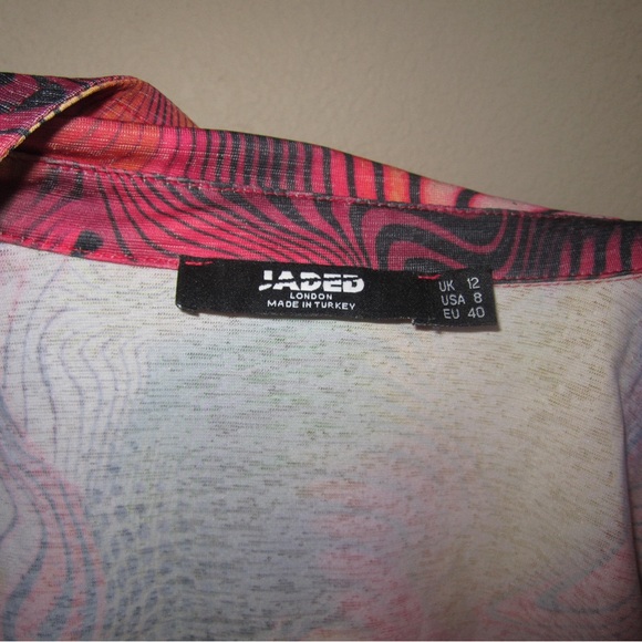 Jaded London Swirl Print - Picture 3 of 8